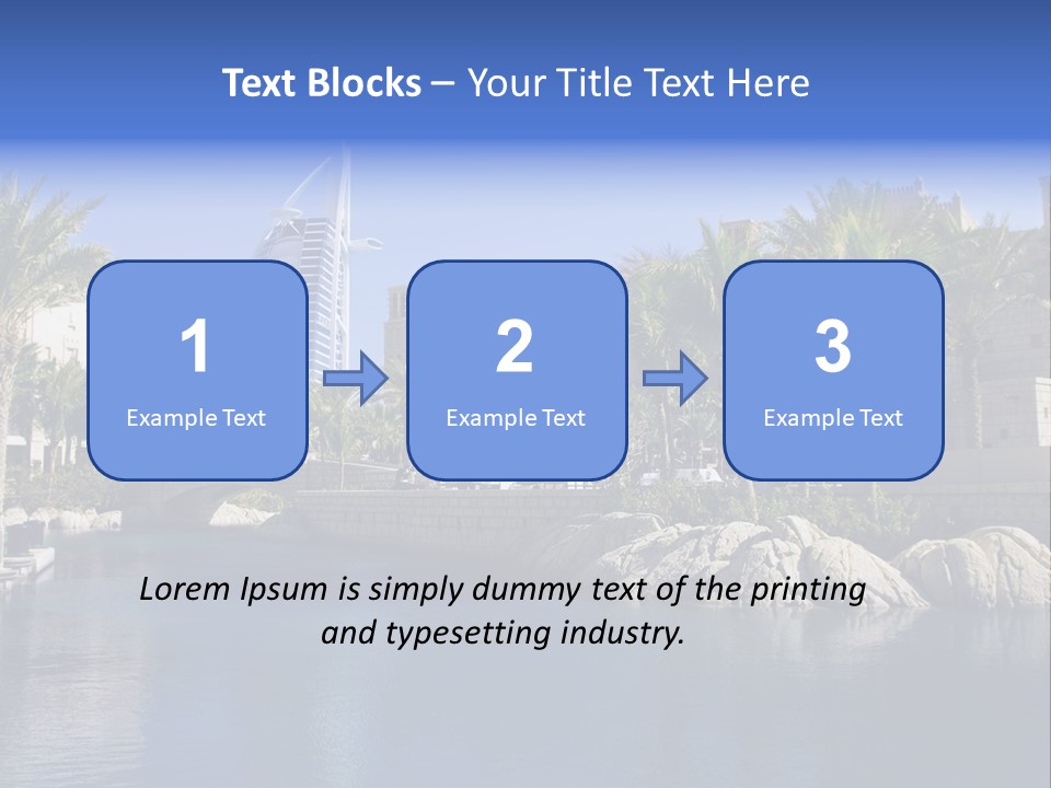 Blue Green Sky PowerPoint Template