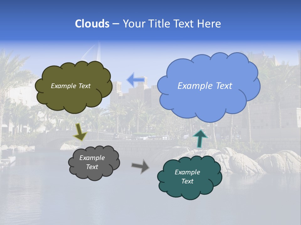 Blue Green Sky PowerPoint Template