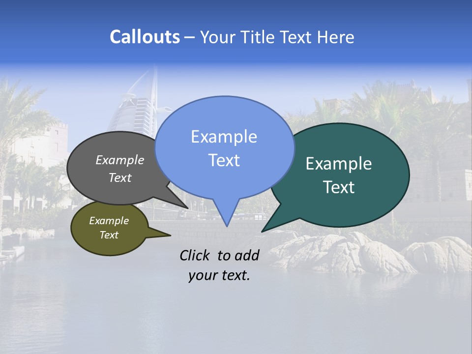 Blue Green Sky PowerPoint Template