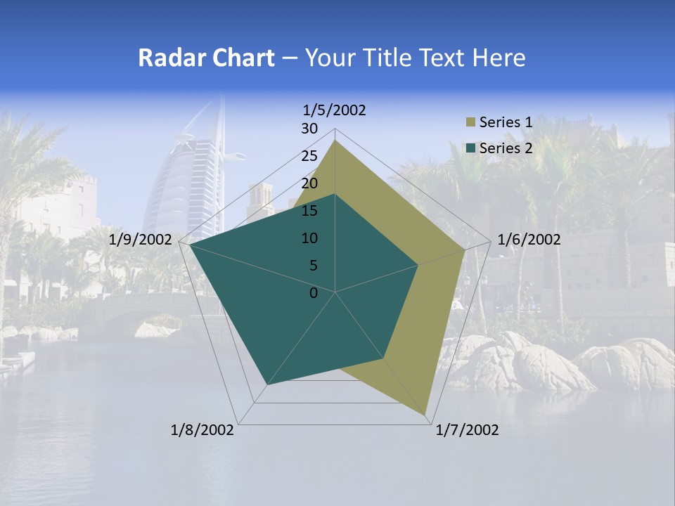 Blue Green Sky PowerPoint Template
