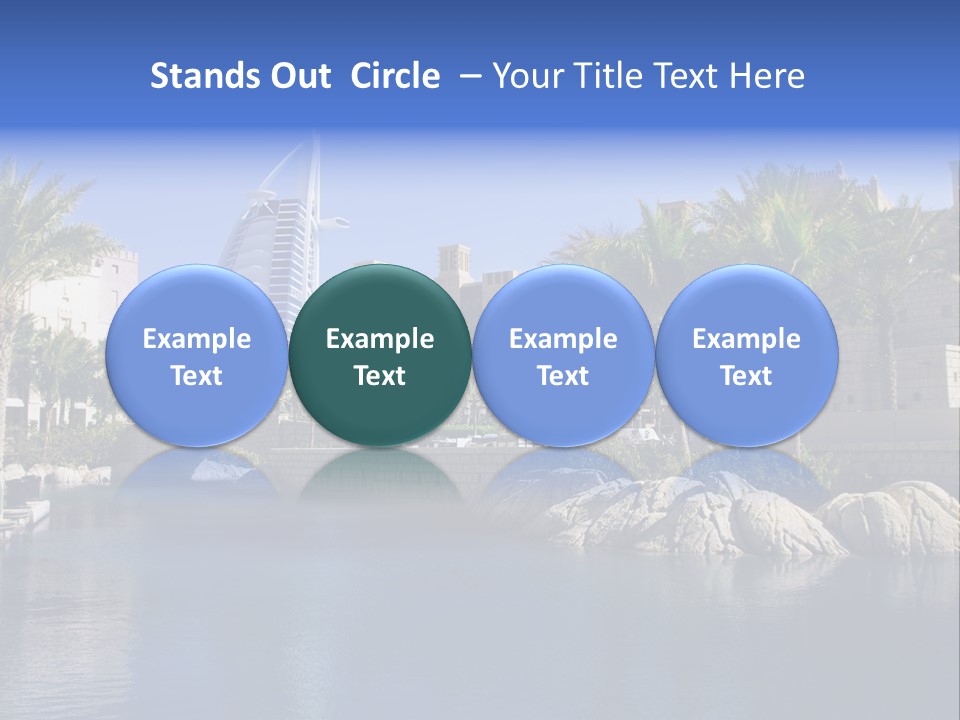 Blue Green Sky PowerPoint Template