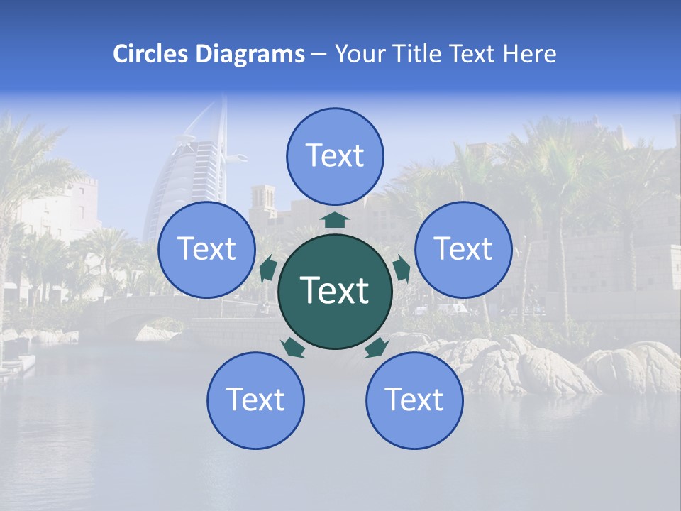 Blue Green Sky PowerPoint Template