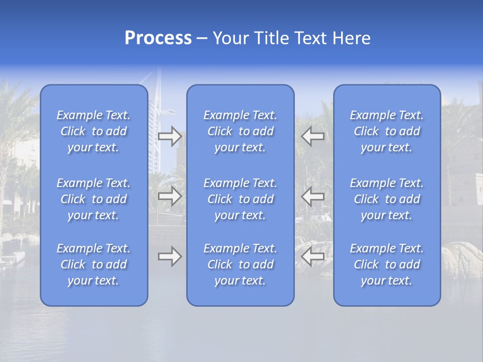 Blue Green Sky PowerPoint Template