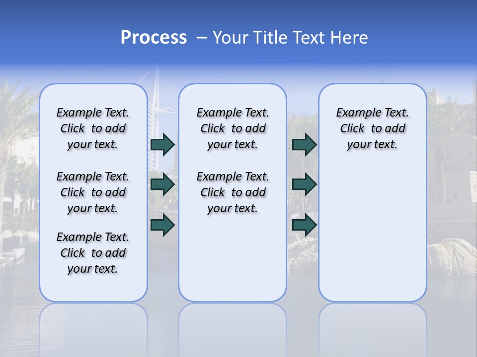 Blue Green Sky PowerPoint Template