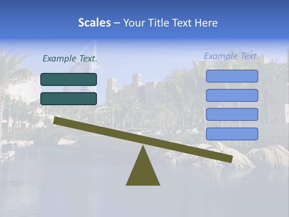 Blue Green Sky PowerPoint Template