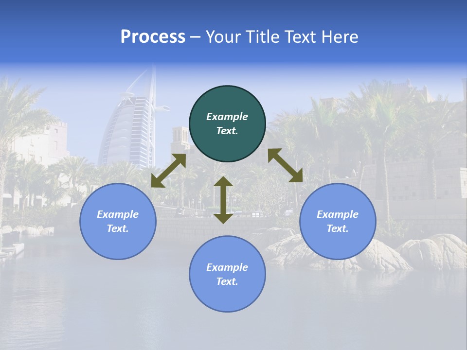 Blue Green Sky PowerPoint Template