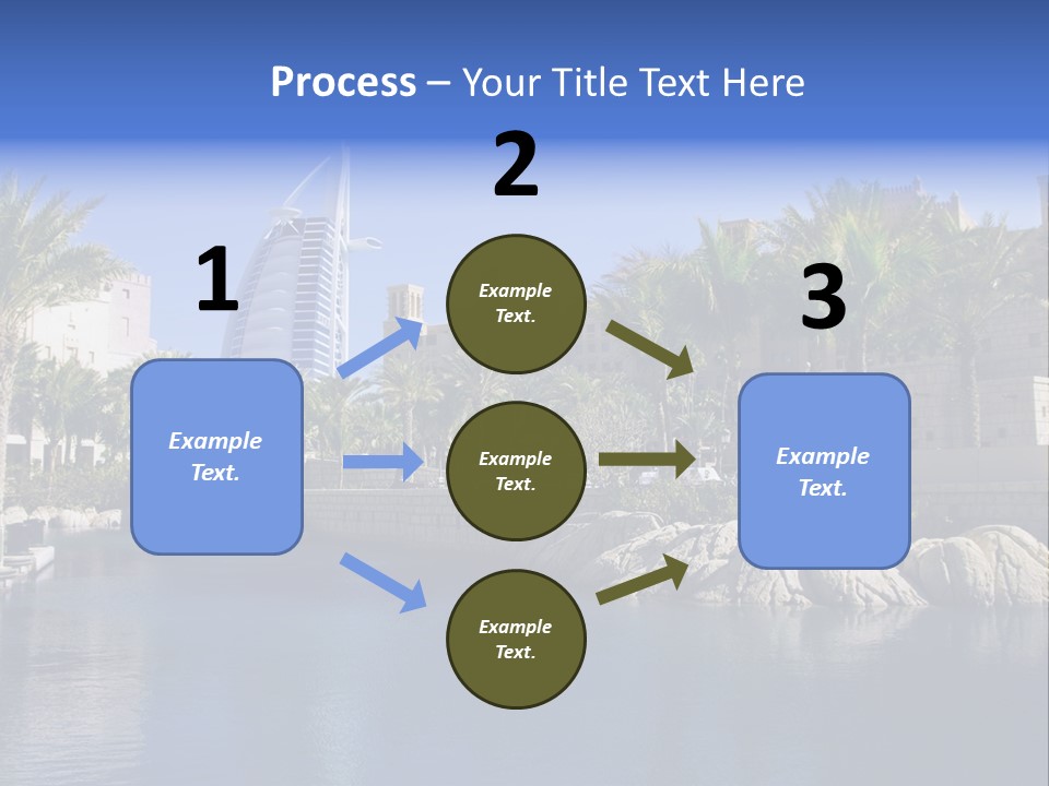 Blue Green Sky PowerPoint Template