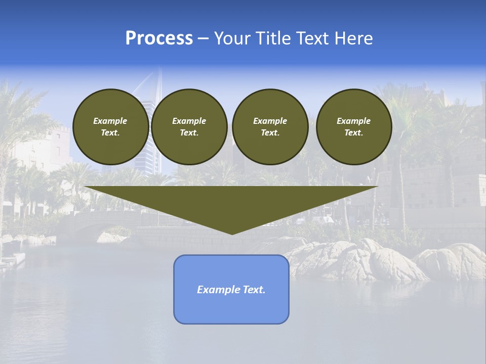 Blue Green Sky PowerPoint Template