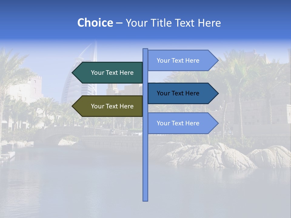 Blue Green Sky PowerPoint Template
