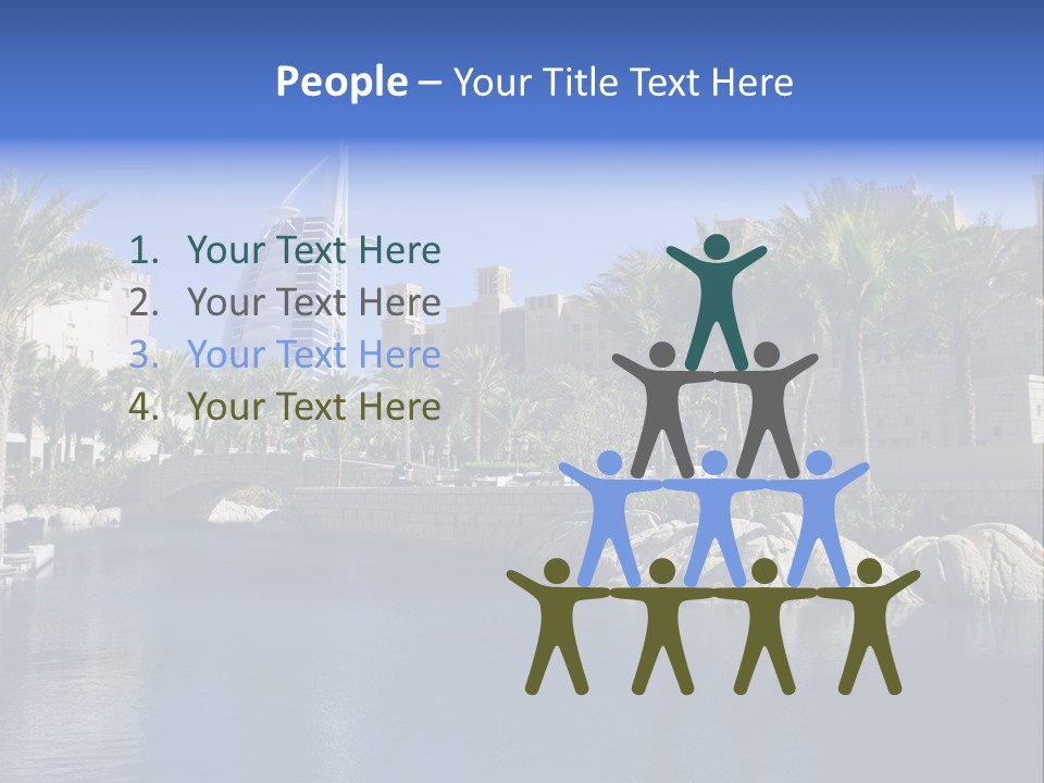 Blue Green Sky PowerPoint Template