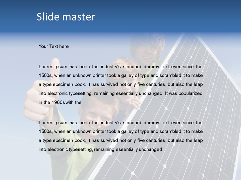 Future Alternative Person PowerPoint Template