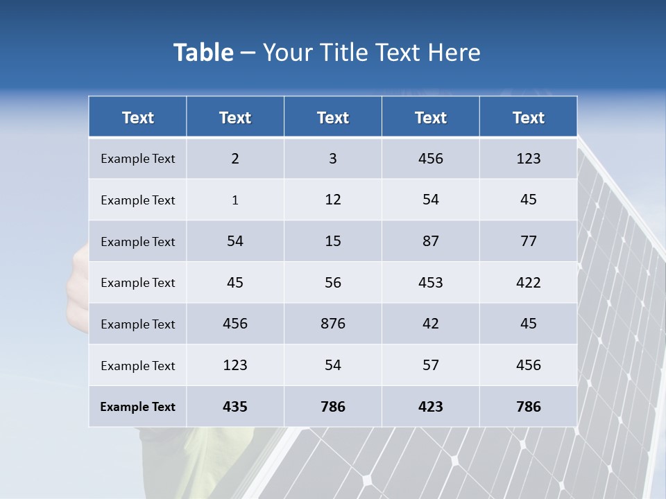 Future Alternative Person PowerPoint Template
