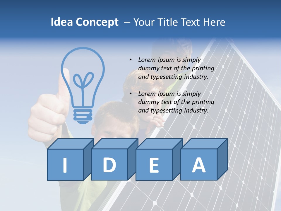 Future Alternative Person PowerPoint Template