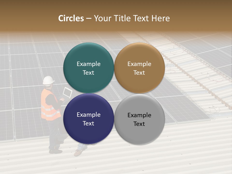 Solarium Lifevest Renewable PowerPoint Template
