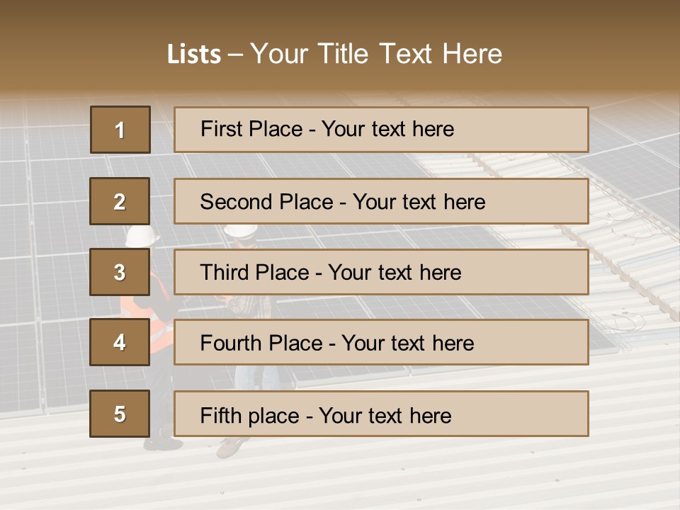 Solarium Lifevest Renewable PowerPoint Template