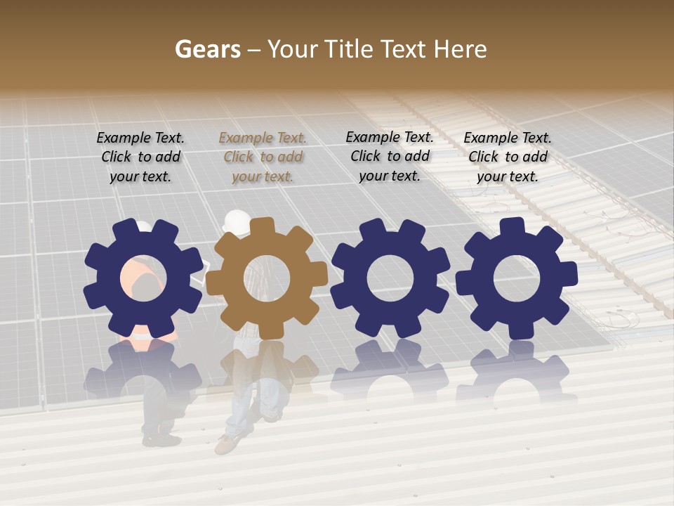 Solarium Lifevest Renewable PowerPoint Template