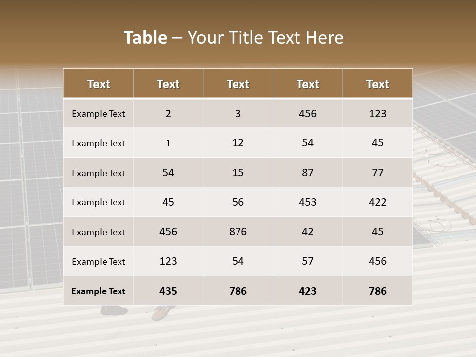Solarium Lifevest Renewable PowerPoint Template