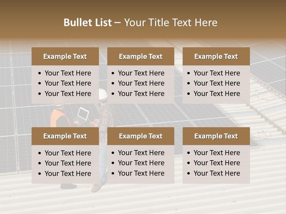 Solarium Lifevest Renewable PowerPoint Template