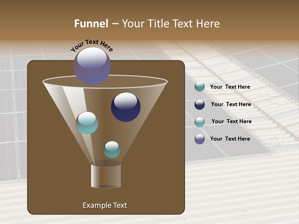 Solarium Lifevest Renewable PowerPoint Template