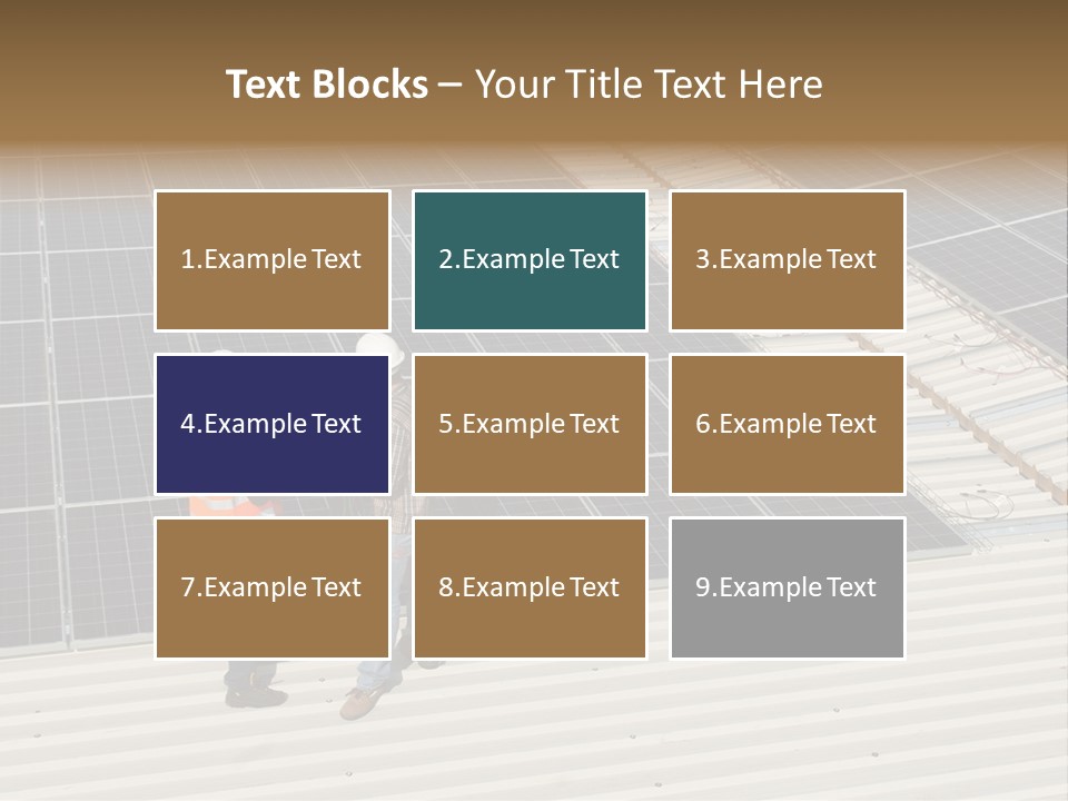 Solarium Lifevest Renewable PowerPoint Template