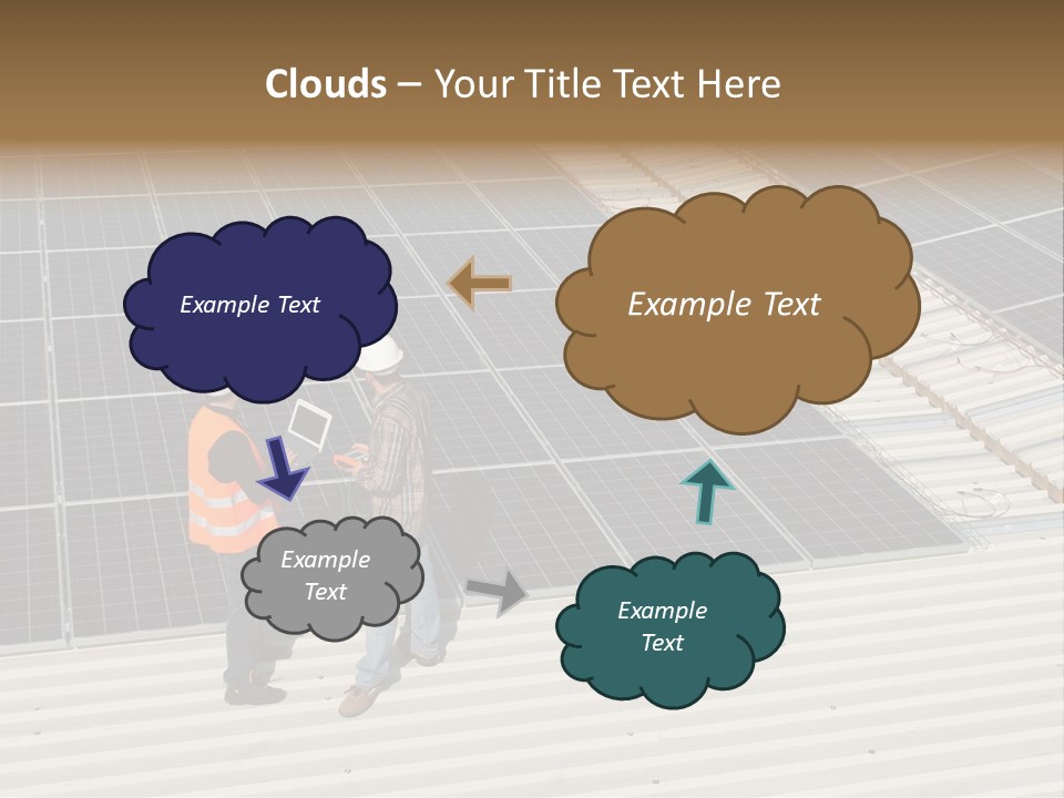 Solarium Lifevest Renewable PowerPoint Template