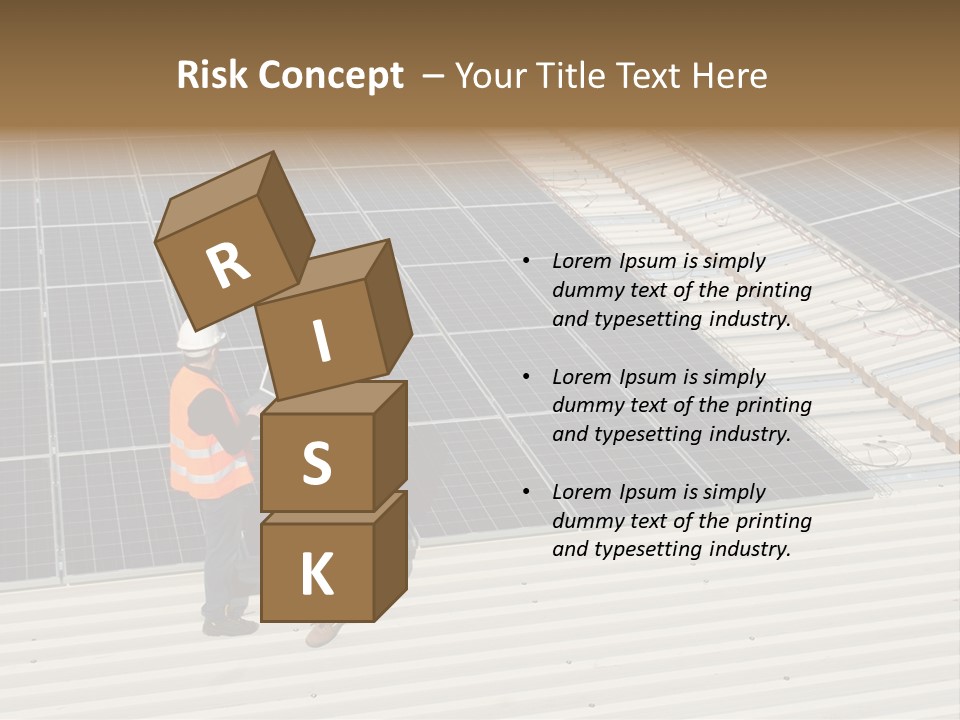 Solarium Lifevest Renewable PowerPoint Template