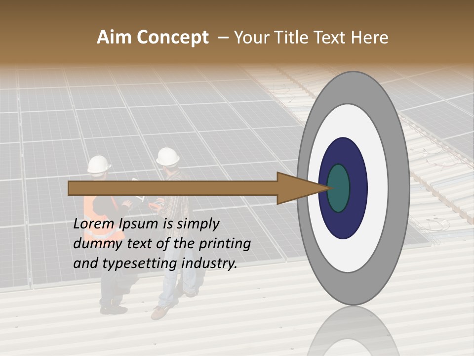 Solarium Lifevest Renewable PowerPoint Template