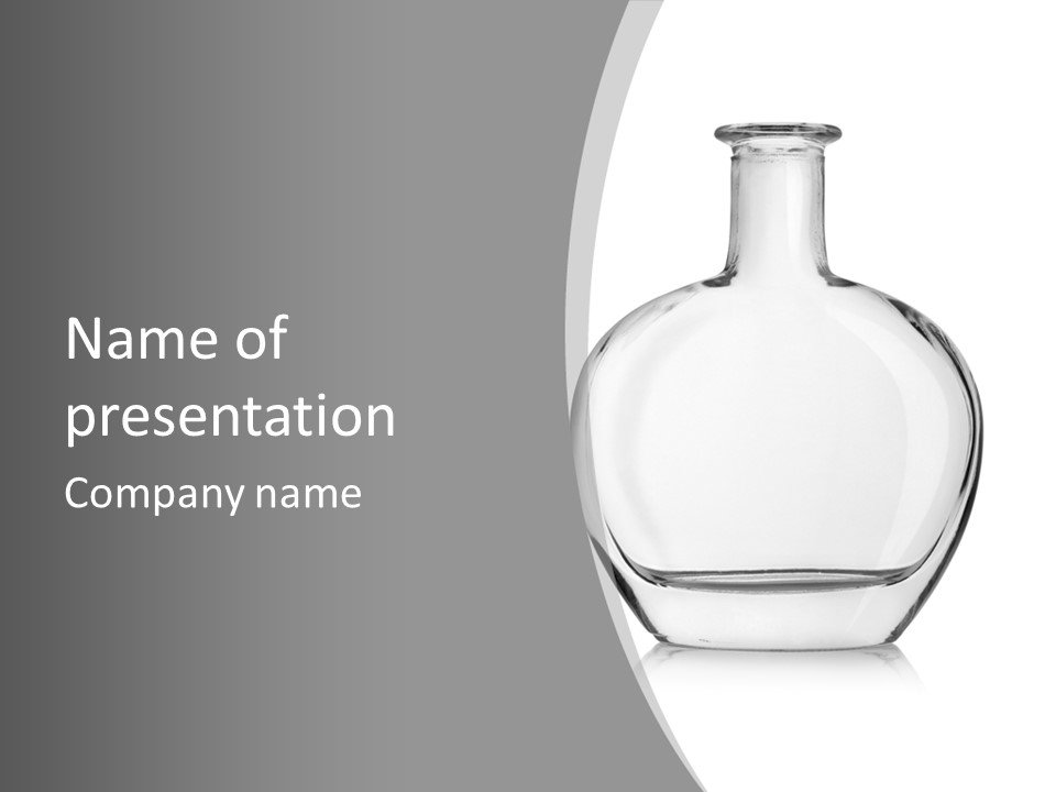 Liquid Scotland Cognac PowerPoint Template