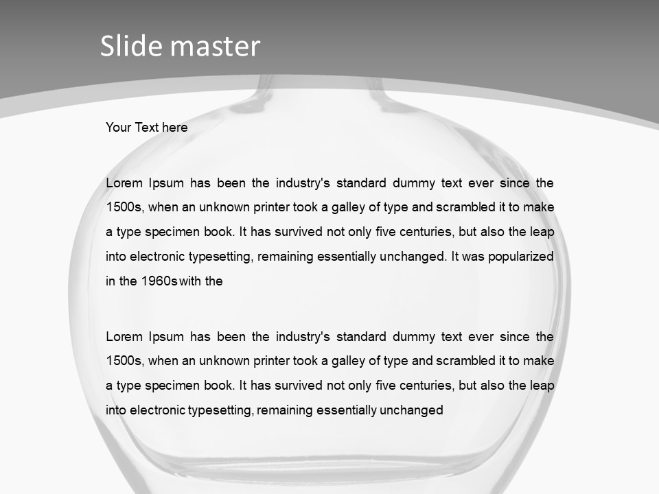 Liquid Scotland Cognac PowerPoint Template