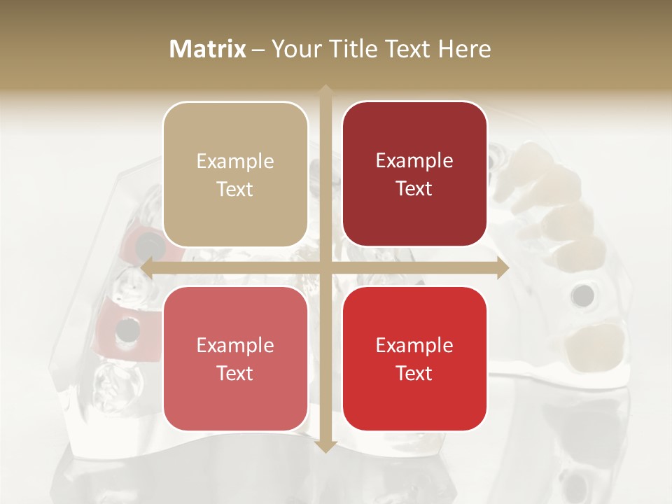 Denture Incisor Implant PowerPoint Template