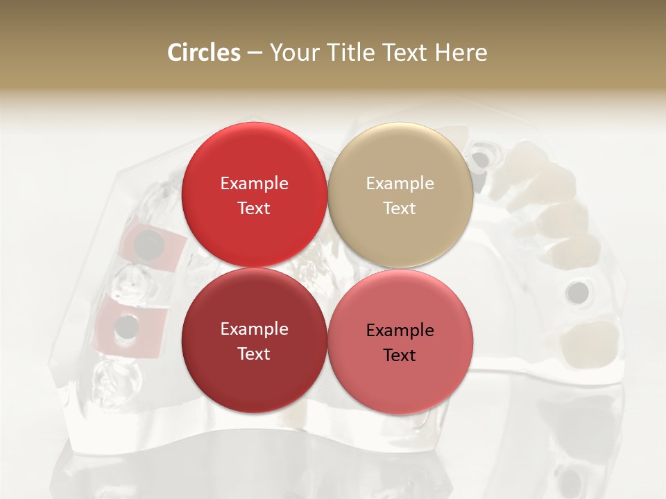 Denture Incisor Implant PowerPoint Template