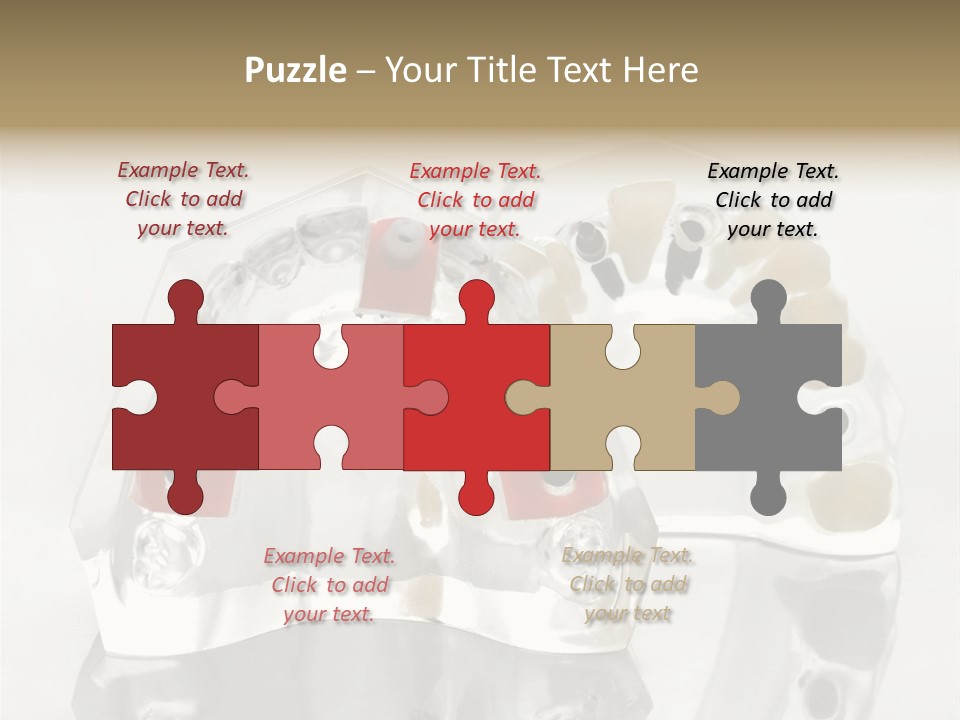 Denture Incisor Implant PowerPoint Template