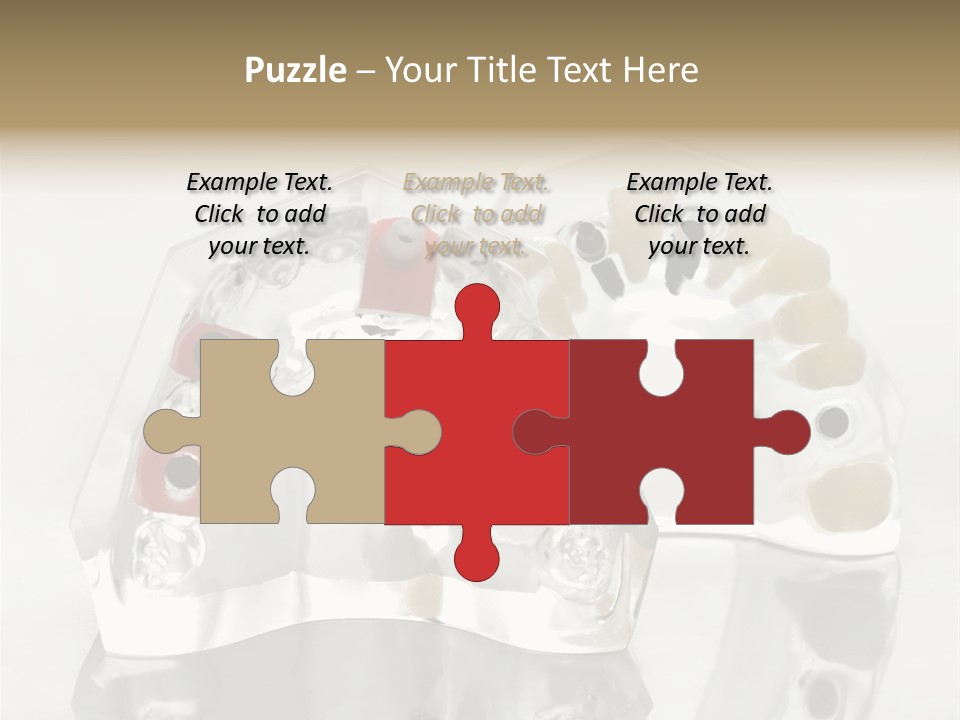 Denture Incisor Implant PowerPoint Template