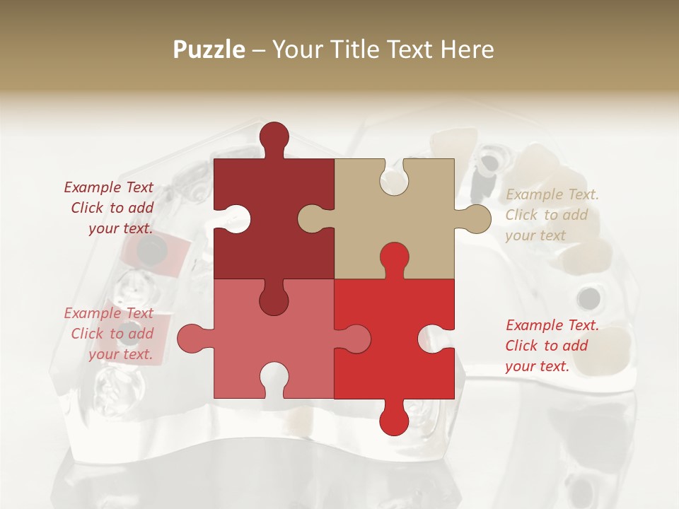 Denture Incisor Implant PowerPoint Template