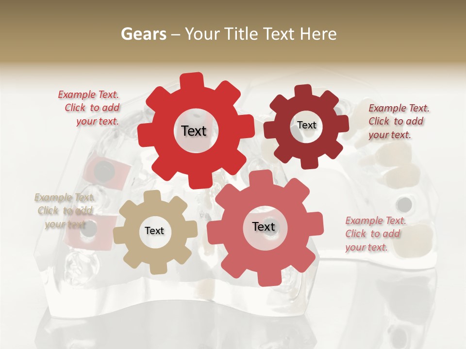 Denture Incisor Implant PowerPoint Template