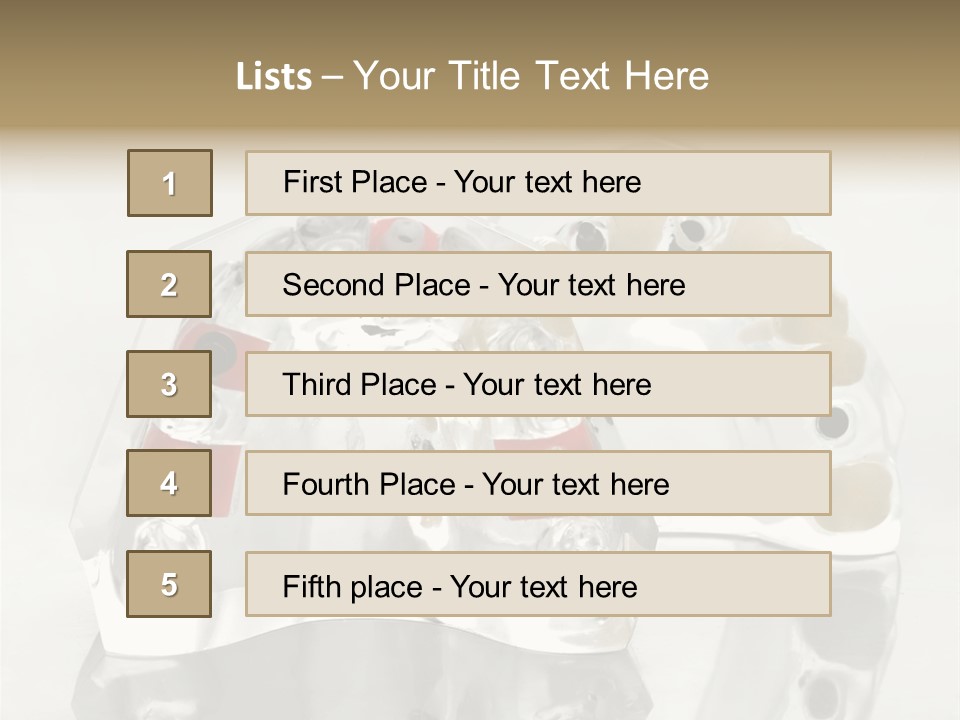 Denture Incisor Implant PowerPoint Template