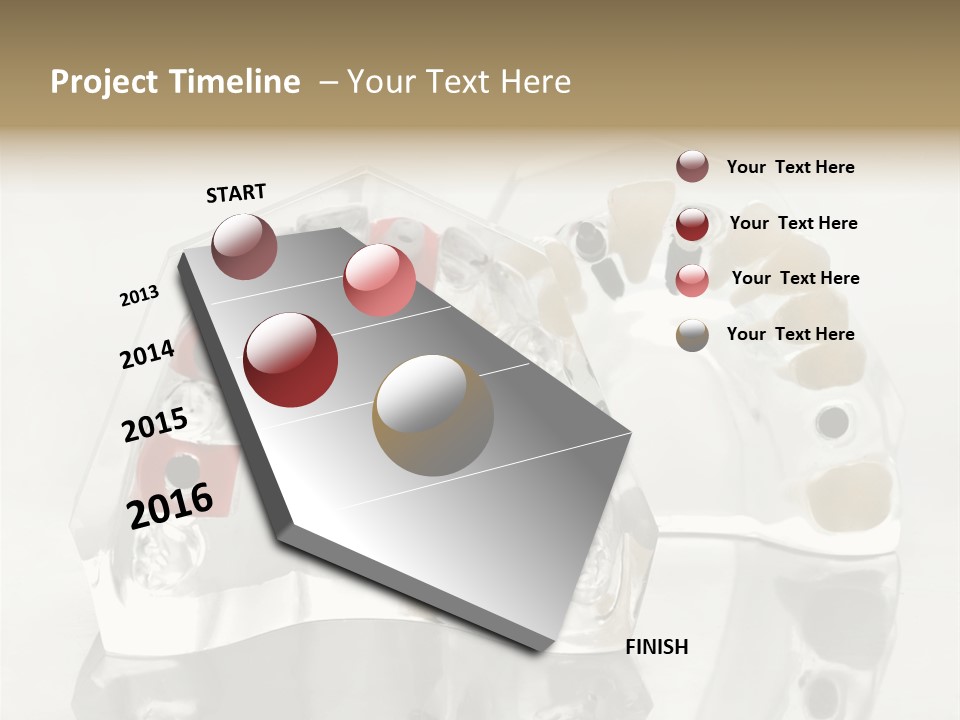 Denture Incisor Implant PowerPoint Template