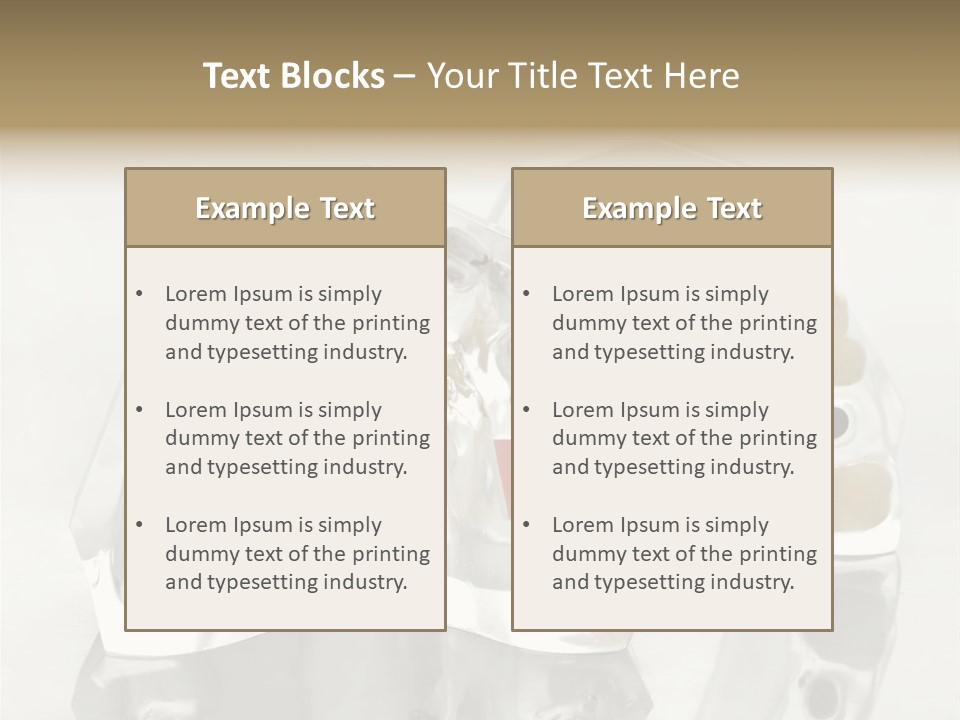 Denture Incisor Implant PowerPoint Template