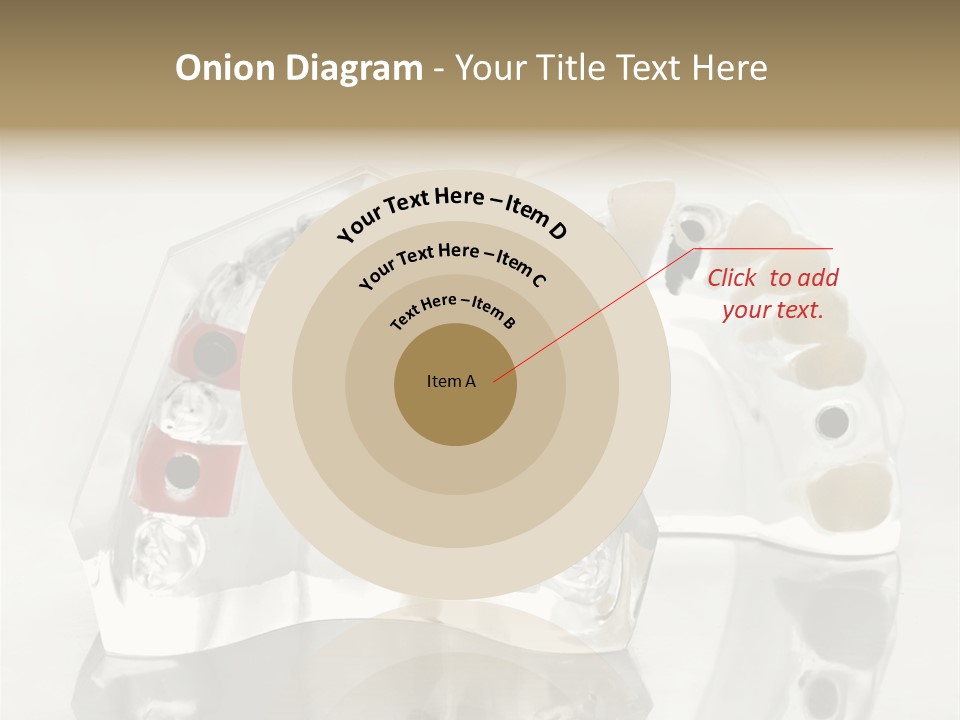 Denture Incisor Implant PowerPoint Template