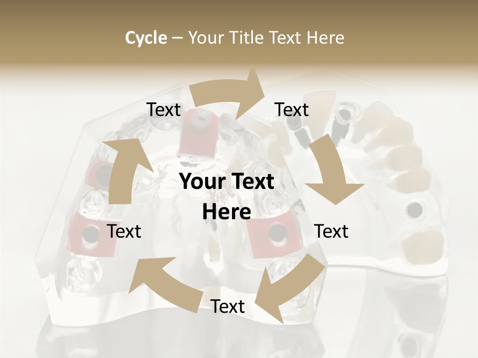 Denture Incisor Implant PowerPoint Template