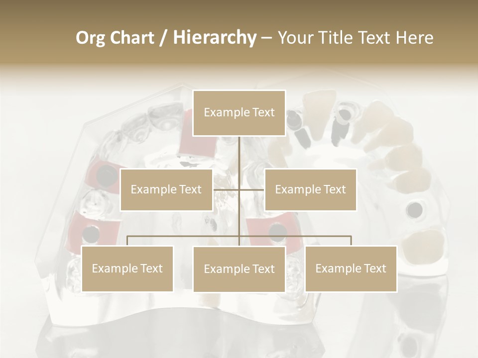 Denture Incisor Implant PowerPoint Template