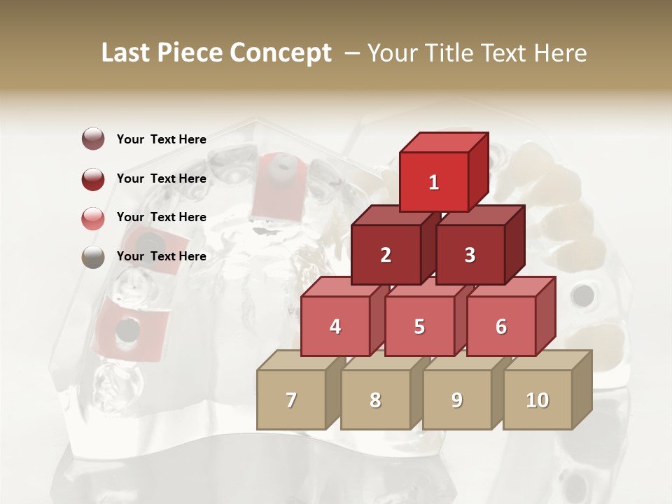 Denture Incisor Implant PowerPoint Template