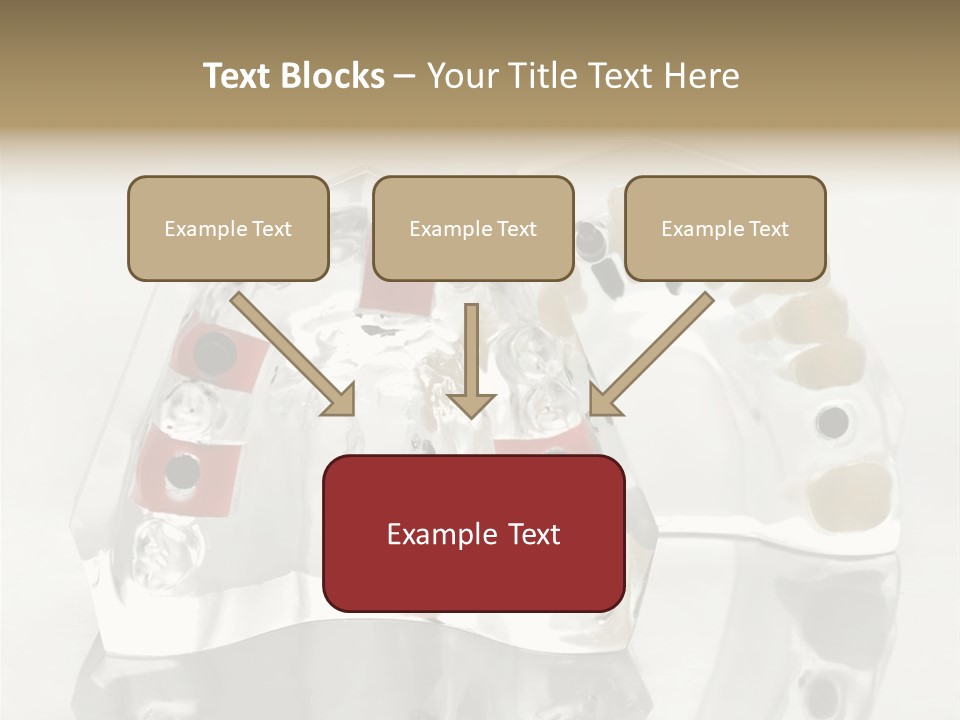 Denture Incisor Implant PowerPoint Template