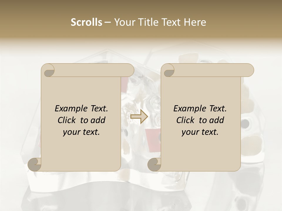Denture Incisor Implant PowerPoint Template