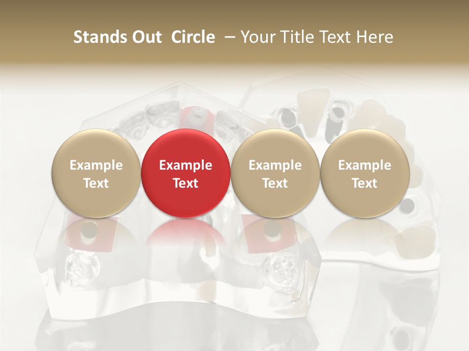 Denture Incisor Implant PowerPoint Template