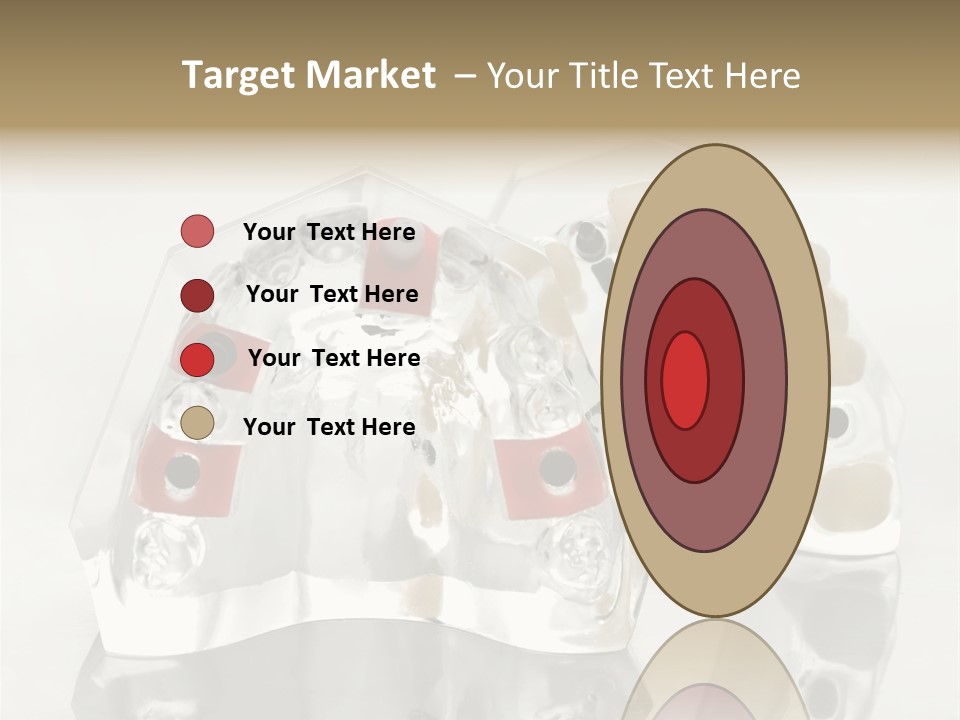 Denture Incisor Implant PowerPoint Template