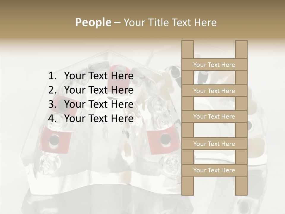 Denture Incisor Implant PowerPoint Template