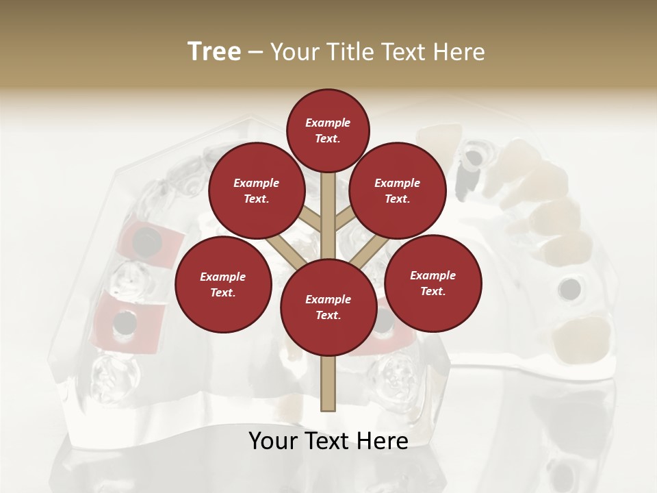 Denture Incisor Implant PowerPoint Template