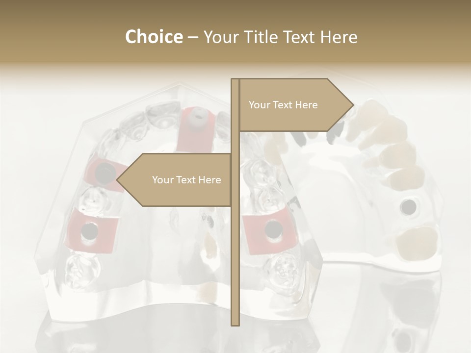 Denture Incisor Implant PowerPoint Template