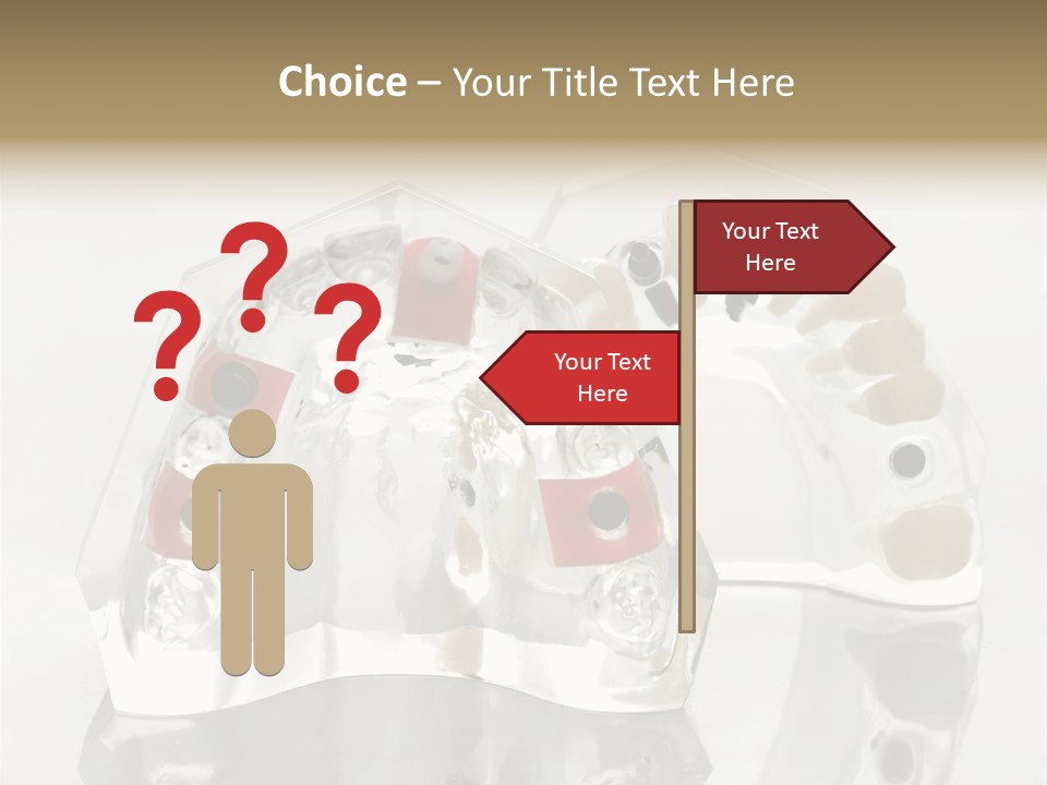 Denture Incisor Implant PowerPoint Template